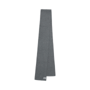 Marithe Francois Girbaud Classic Logo Label Melange Muffler Gray