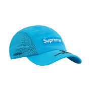 Supreme Mesh Side Panel Camp Cap Cyan - 24SS