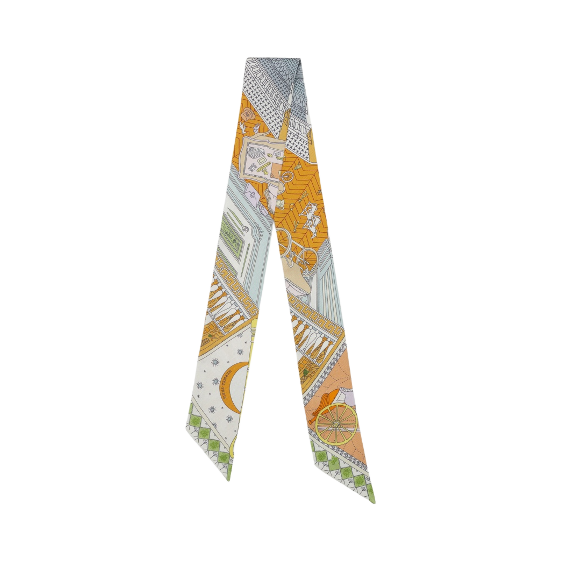 (W) 에르메스 오브젝트 드 큐리오시떼 트윌리 05_PL 그리 블루뜨 미엘 블랑((W) Hermes Objets de Curiosite Twilly 05_PL Gris Bleute Miel Blanc) - 1