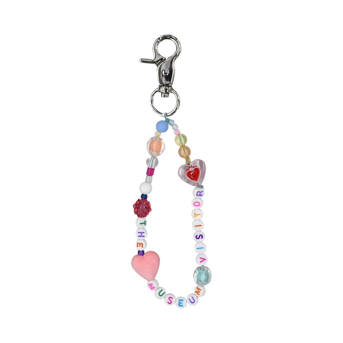 더뮤지엄비지터 하트 비즈 키링 - 23PS