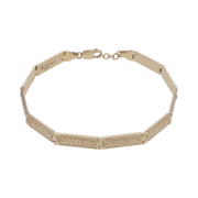 Supreme x Jacob & Co Logo Link Bracelet 14K Gold - 23SS