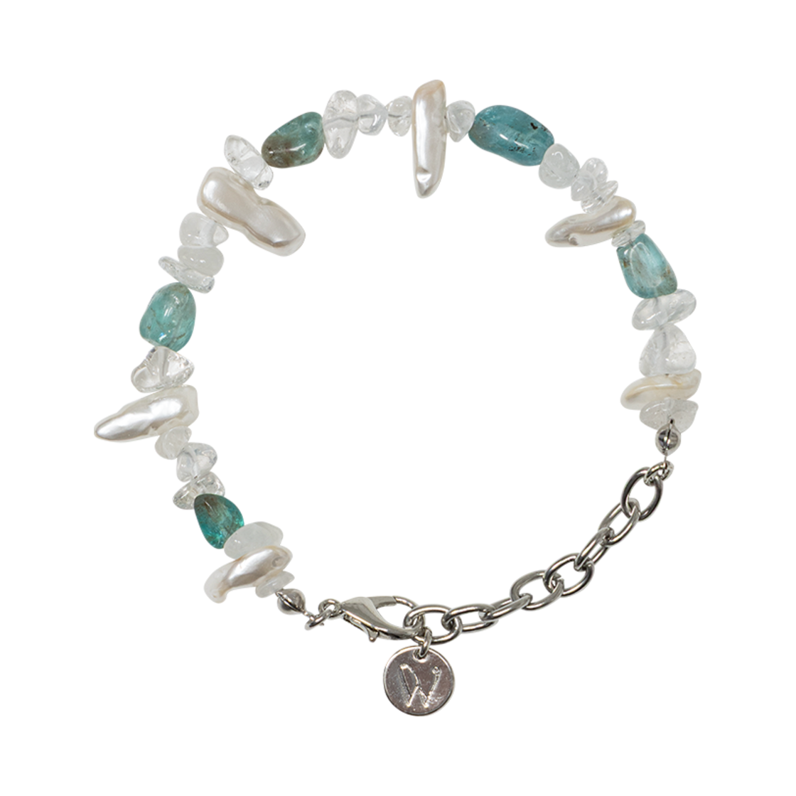 Waviness25265 Waviness Marble Stone Bracelet