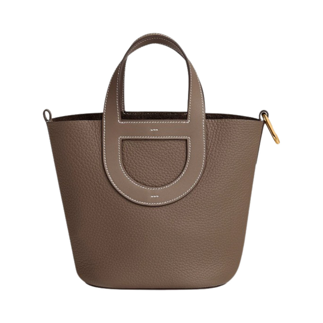 에르메스 인 더 루프 18 백 클레망스 스위프트 & 골드 하드웨어 에뚜쁘(Hermes In The Loop 18 Bag Clemence Swift & Gold Etoupe) - 1