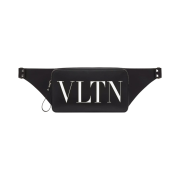Valentino Leather VLTN Belt Bag Black