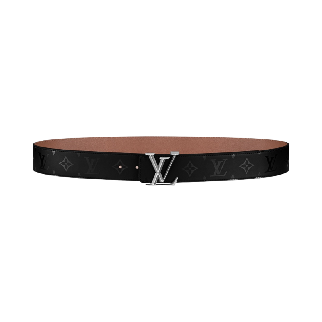 루이비통 LV 피라미드 40mm 리버시블 벨트 블랙(Louis Vuitton LV Pyramide 40mm Reversible Belt Black) - 1