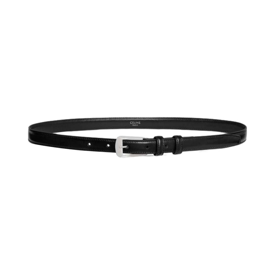 셀린느 BC-02 18mm 벨트 토릴론 레더 블랙(Celine BC-02 18mm Belt in Taurillon Leather Black) - 2