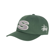 Stussy Chenille S Low Pro Cap Forest Green