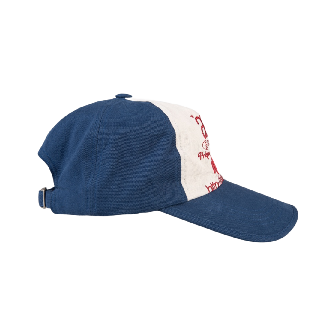 에이에이 웹 로고 5 패널 캡 블루 레드(Aeae Web Logo 5 Pannel Cap Blue Red) - 4