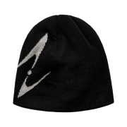 BLR Curved Logo Beanie Black