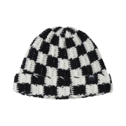 Stussy Crochet Checker Beanie Black