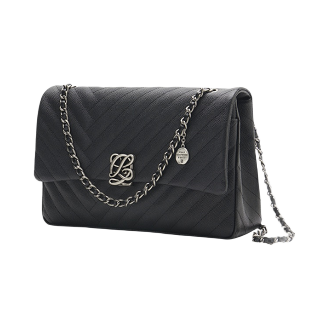 루이까또즈 07BL L 퀼팅 숄더백 블랙(Louis Quatorze 07BL L-Quilting Shoulder Bag Black) - 2