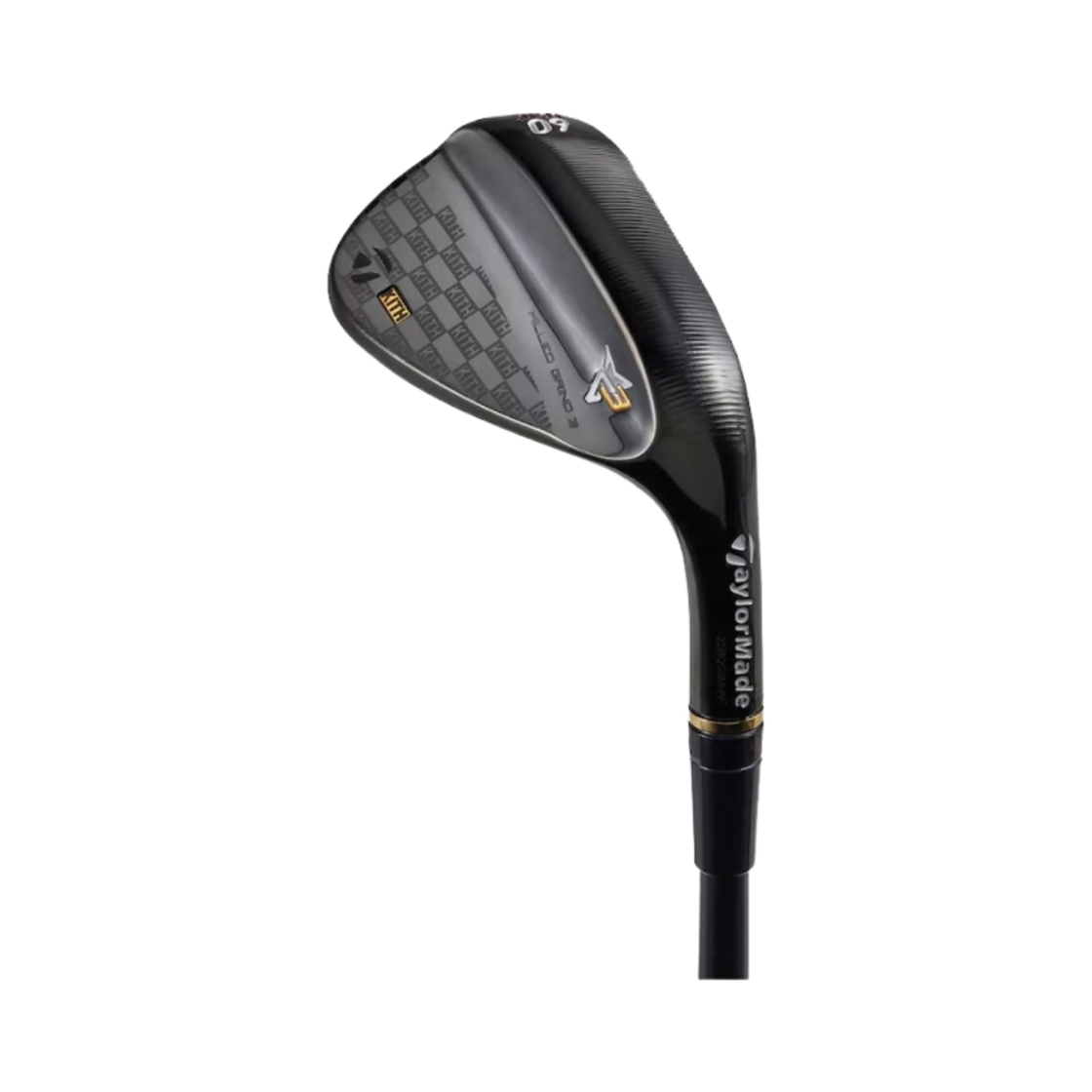 테일러메이드 x 키스 아이언 밀드 그라인드 3 60 로프트 웨지 블랙(Taylormade x Kith Iron Milled Grind 3 60 Loft Wedge Black)