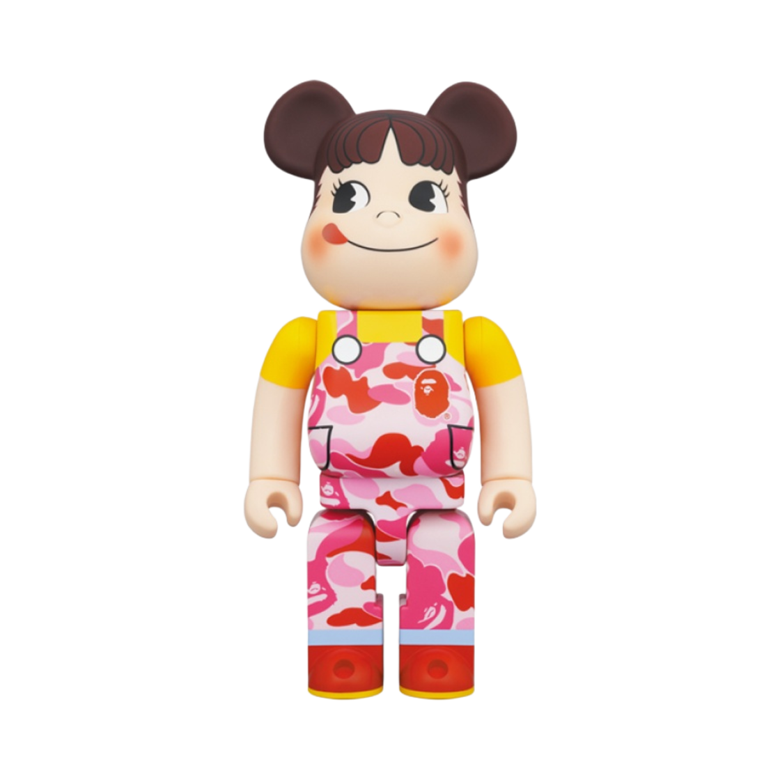 베어브릭 x 베이프 후지야 밀키 페코짱 핑크 100% & 400% 세트(Bearbrick x BAPE Fujiya Milky Peko-chan Pink 100% & 400% Set) - 2