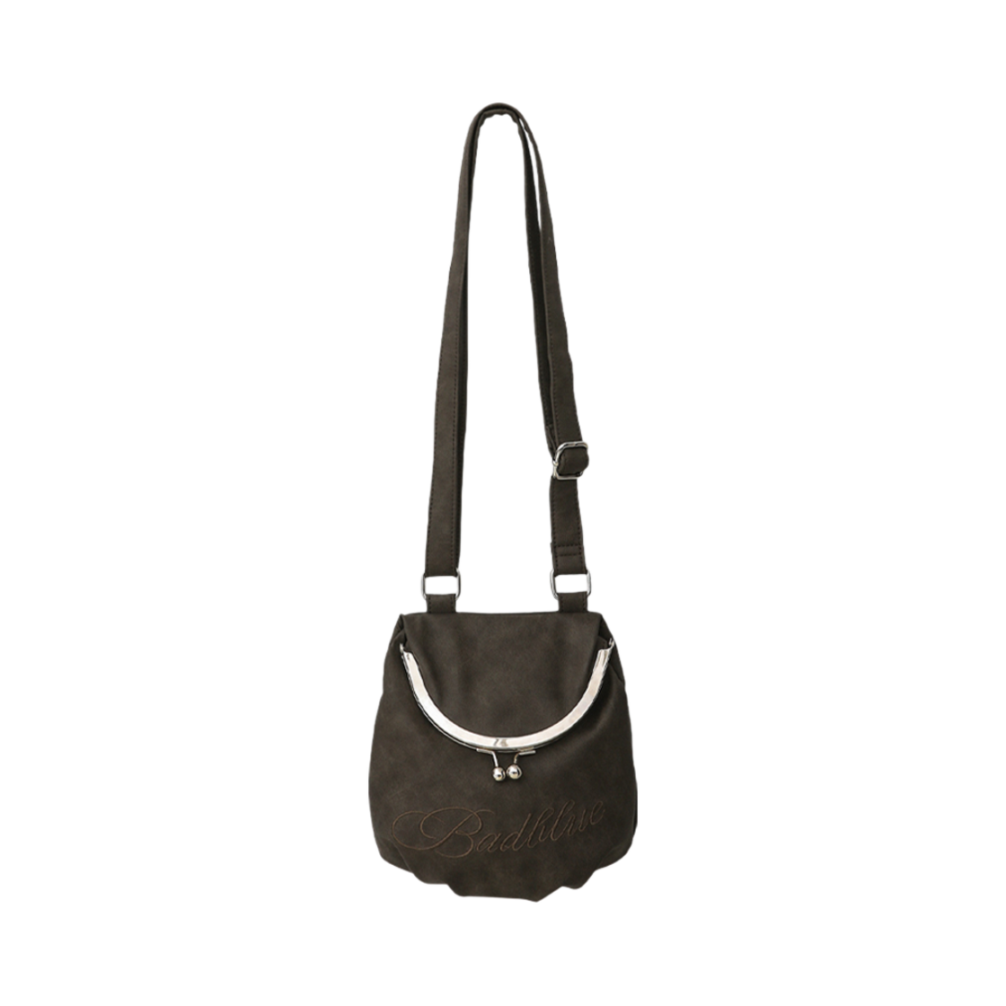 배드블루 레더 바오 백 브라운(BadBlue Leather Bao Bag Brown)