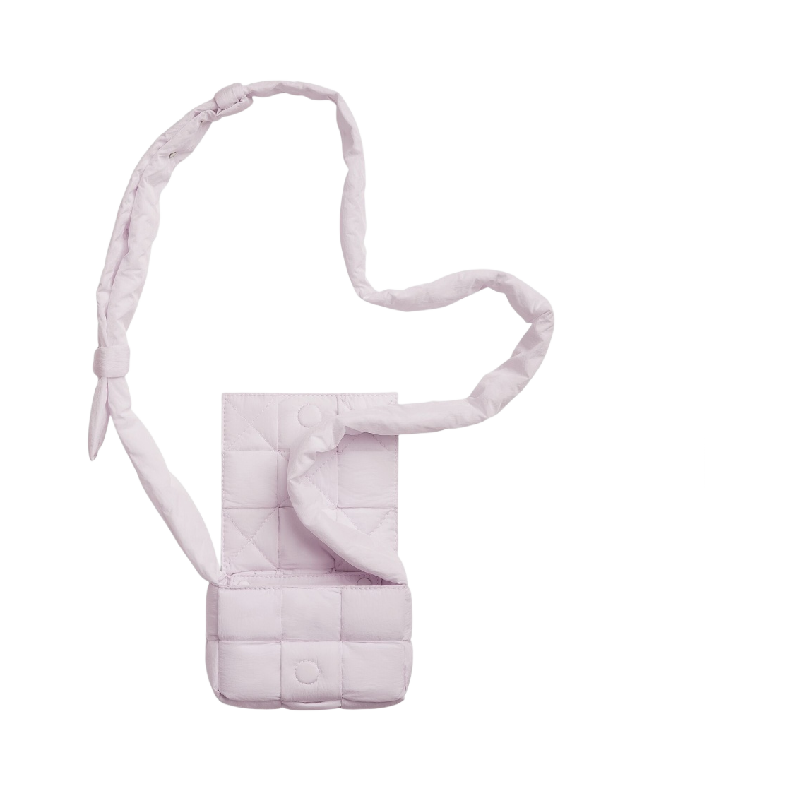 보테가 베네타 미니 패딩 테크 카세트백 블리스 워시드(Bottega Veneta Mini Padded Tech Cassette Bliss Washed) - 3