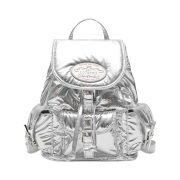 LOTS YOU Cloudy Chubby Backpack Silver