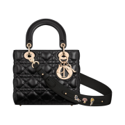 Dior Small Lady Bag My ABCDior Cannage Lambskin Black