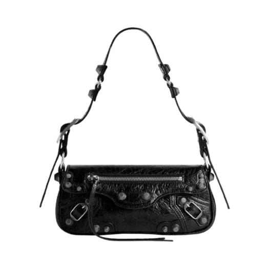 7716701VG9Y1000 Balenciaga Le Cagole XS Sling Bag Black
