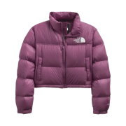 (W) The North Face Nuptse Short Jacket Pikes Purple