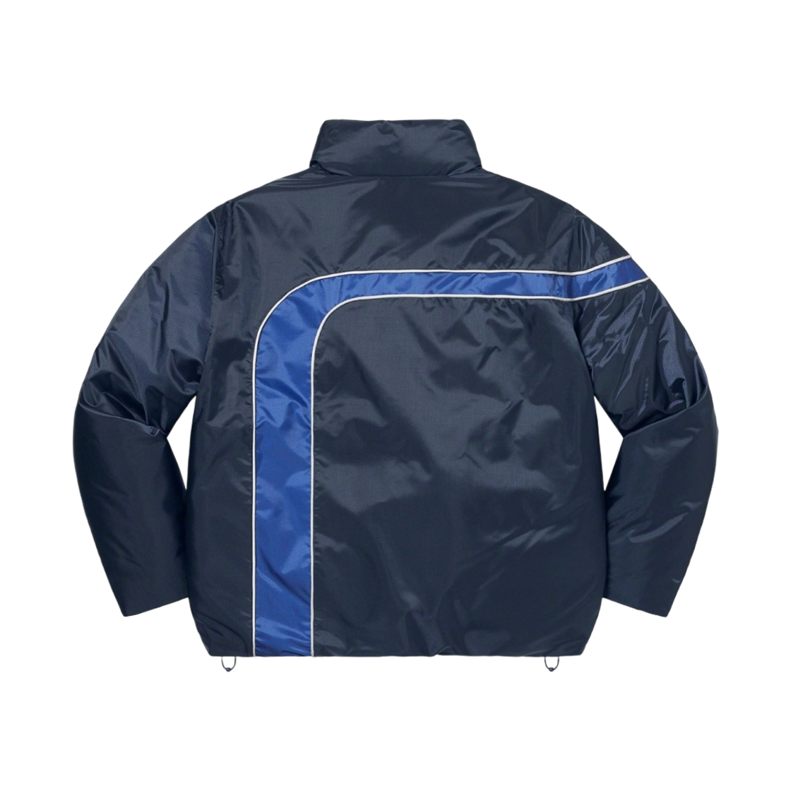 슈프림 스트라이프 퍼퍼 자켓 네이비 - 23SS(Supreme Stripe Puffer Jacket Navy - 23SS) - 3