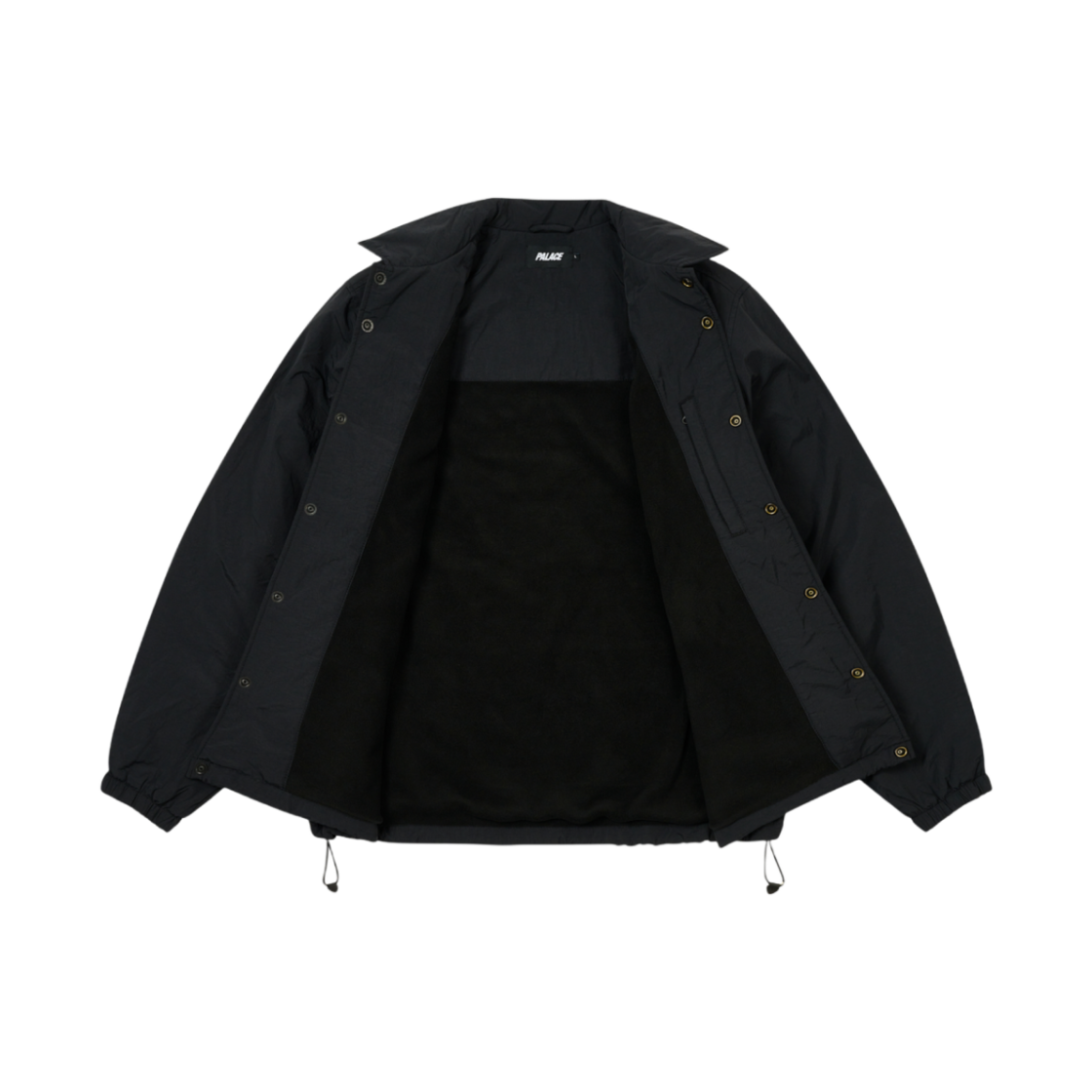 팔라스 플리스 라인드 코치 자켓 블랙 - 24FW(Palace Fleece Lined Coach Jacket Black - 24FW) - 2
