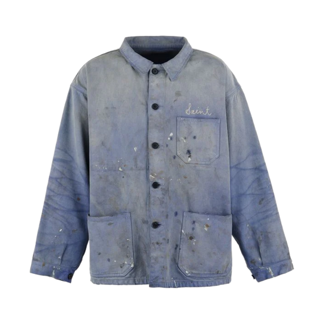 세인트 마이클 커버올 세인트 네이비 - 25SS(Saint Mxxxxxx Coverall Saint Navy - 25SS)
