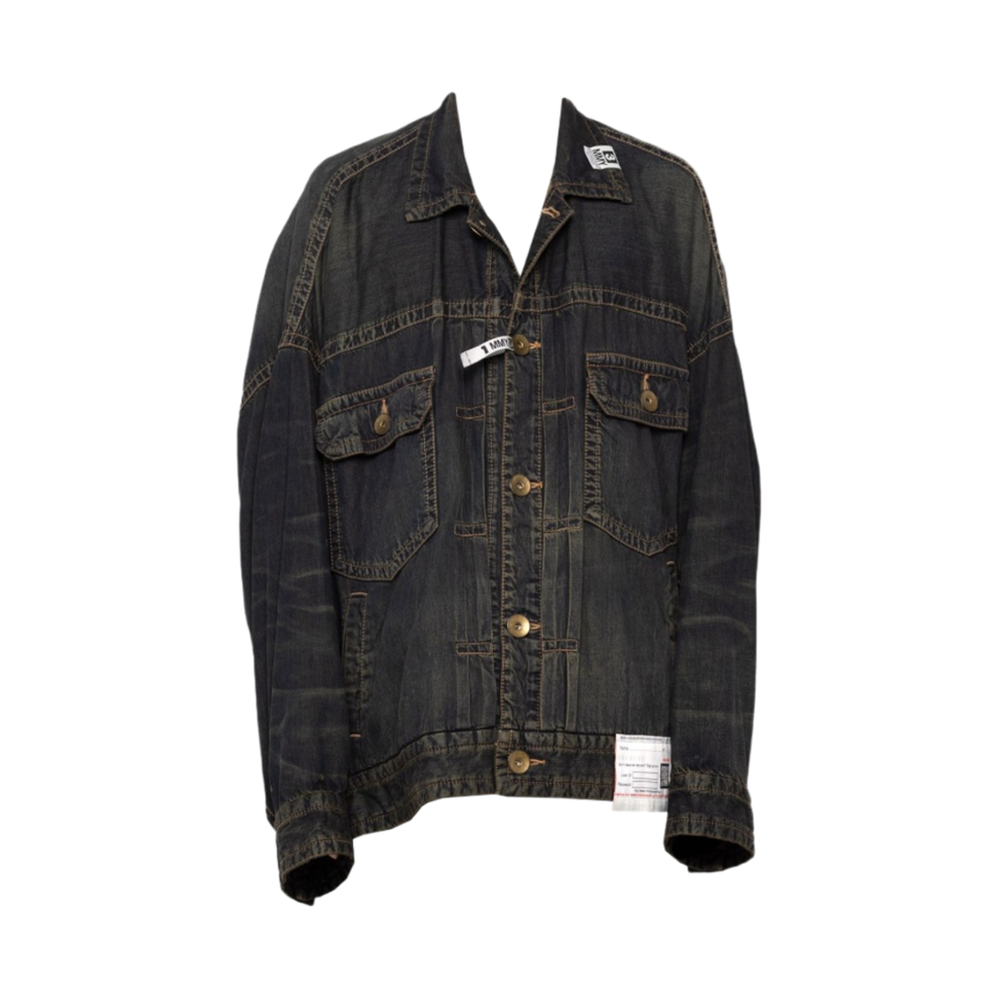 메종 미하라 야스히로 슈퍼 빅 데님 자켓 인디고(Maison Mihara Yasuhiro Super Big Denim Jacket Indigo)