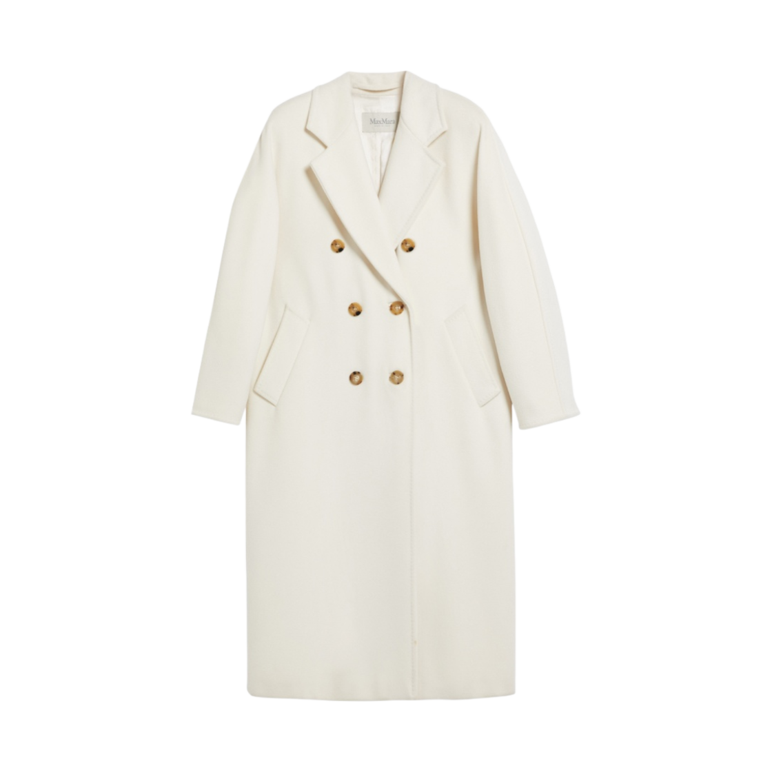 MADAME-021 (W) Max Mara Madame 101801 Icon Coat White