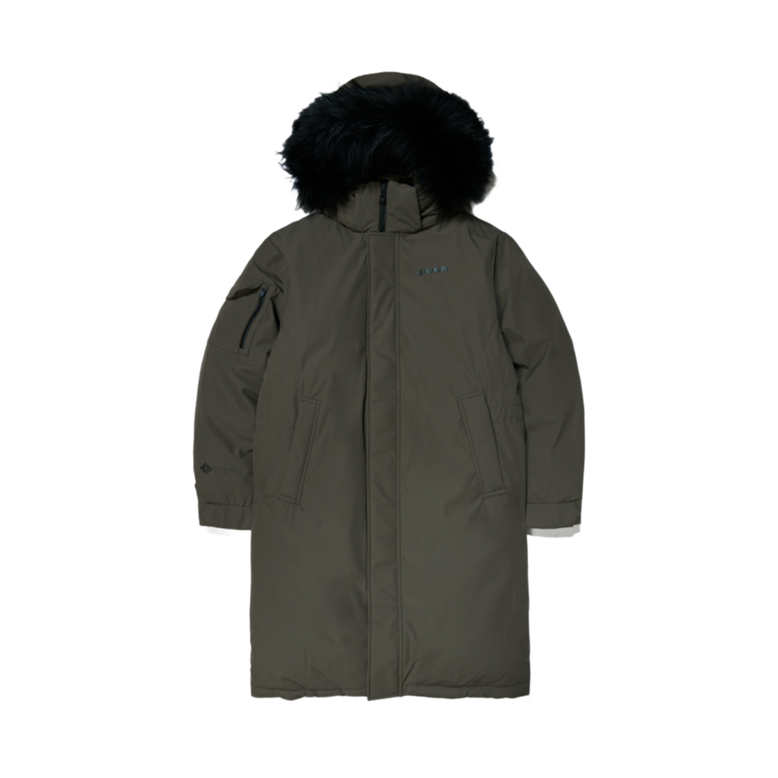 아이더 캐시미어 코트 롱 다운 자켓 다크 베이지(Eider Cashmere Coat Long Down Jacket Dark Beige) - 1