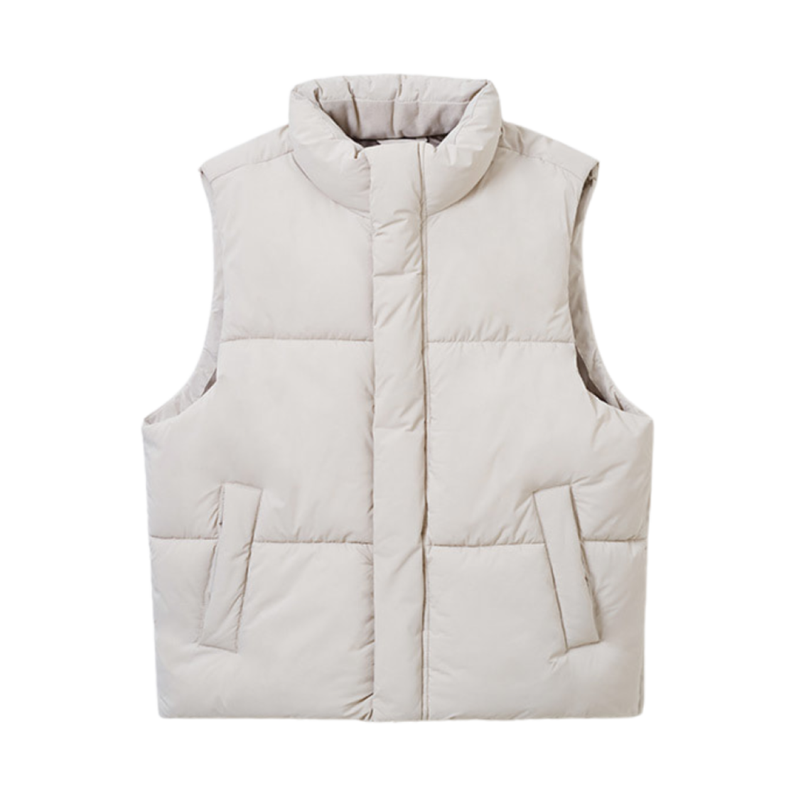 스파오 베이직 다운 베스트 아이보리(Spao Basic Down Vest Ivory)