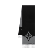 Louis Vuitton LV Graphic Dual Muffler Black