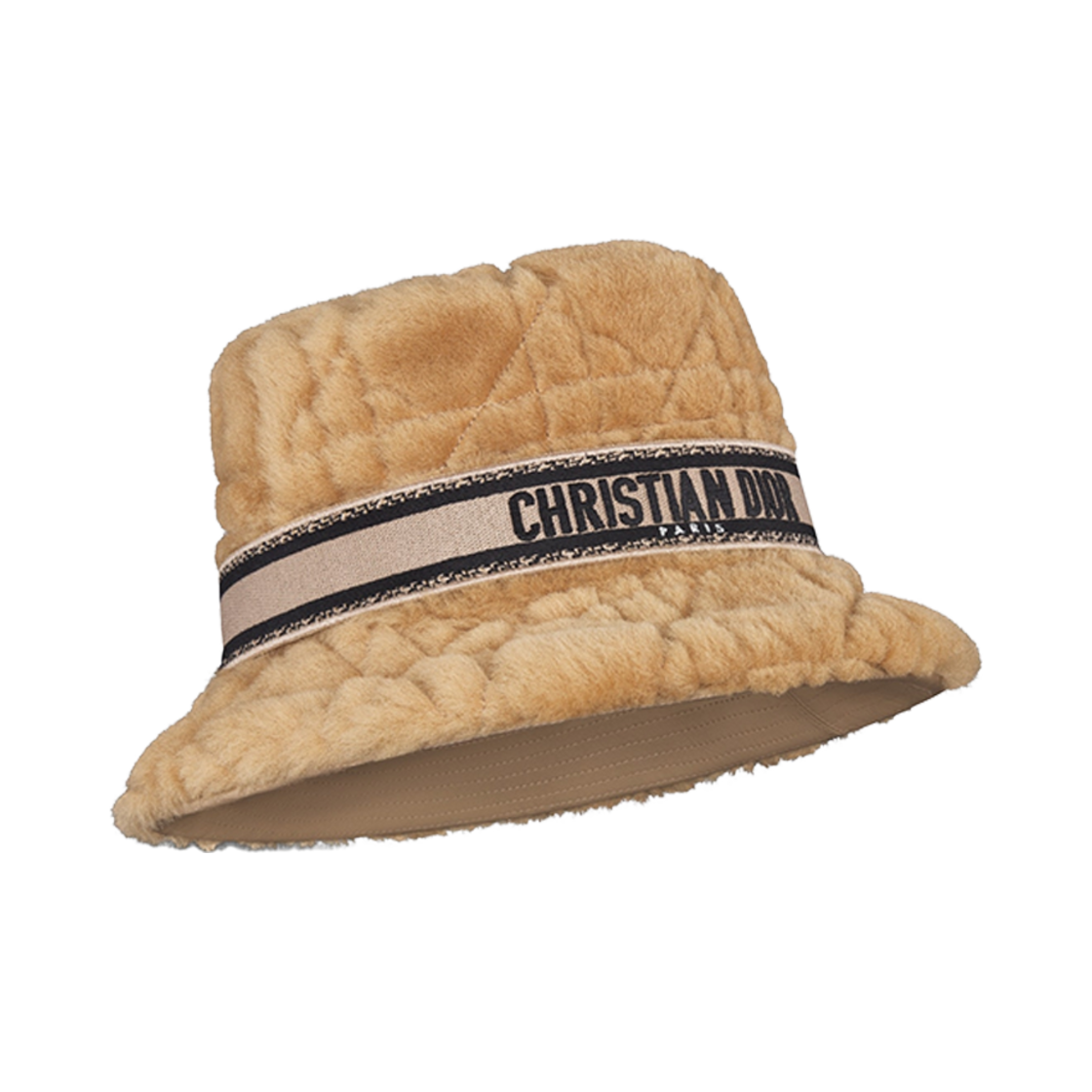 (W) 디올 D-바비 까나쥬 스몰 스몰 클로시 버킷햇 카멜((W) Dior D-Bobby Cannage Small Brim Bucket Hat Camel) - 2
