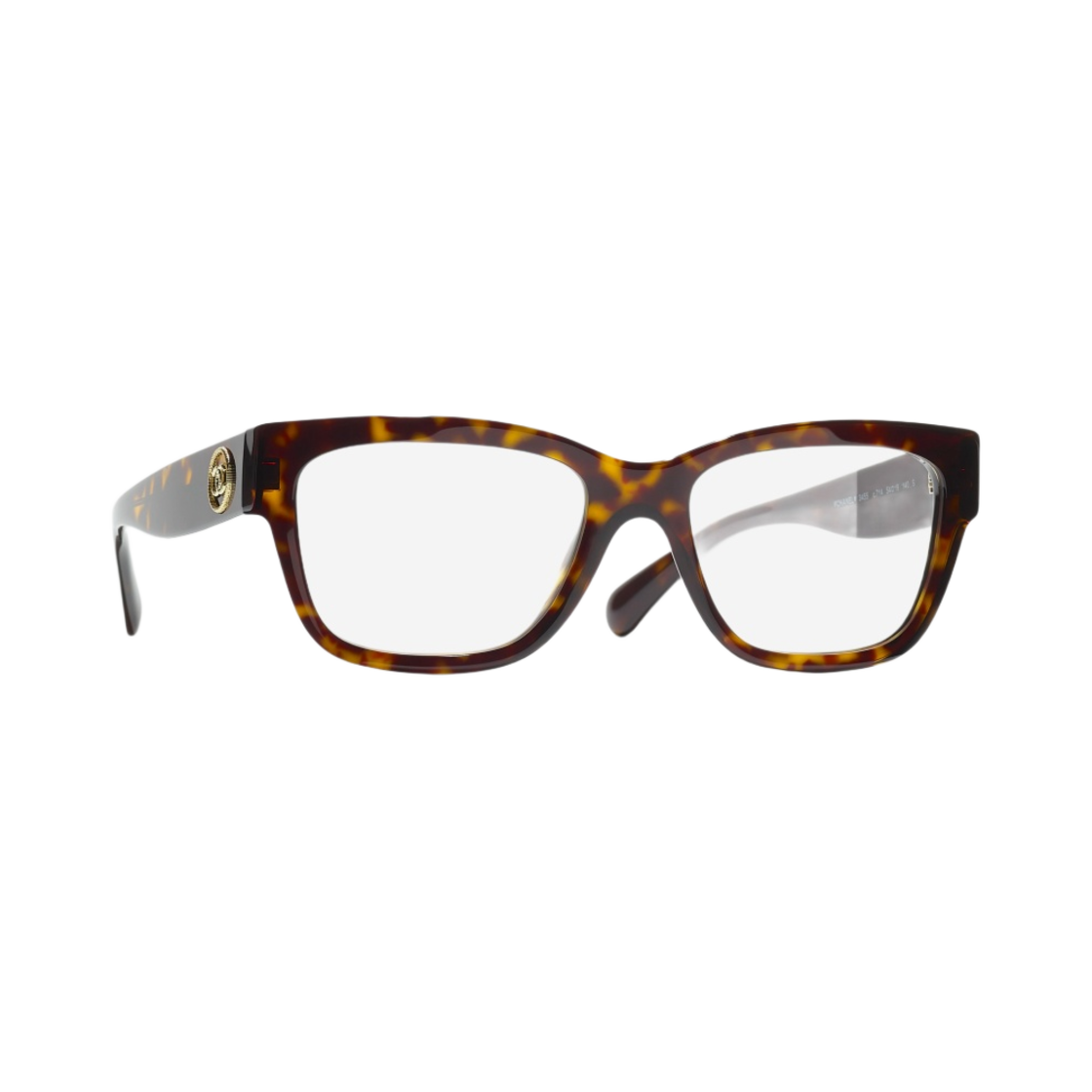 샤넬 스퀘어 프레임 아세테이트 & 다크 톨토이즈(Chanel Rectangle Eyeglasses Acetate & Dark Tortoise) - 2