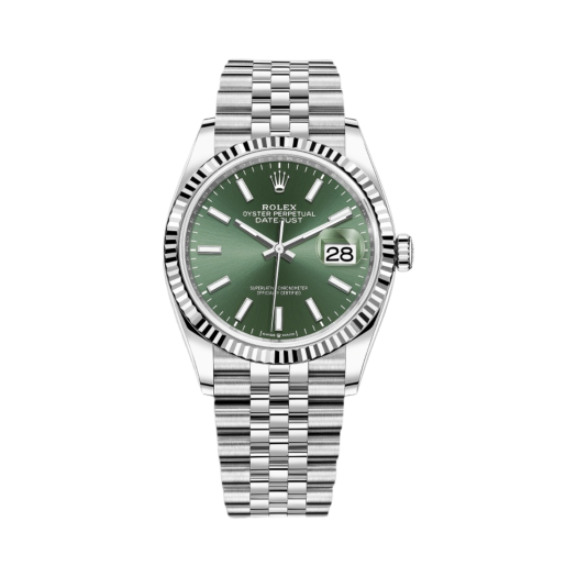 126234 Rolex Datejust 36mm 126234 Mint Green Jubilee