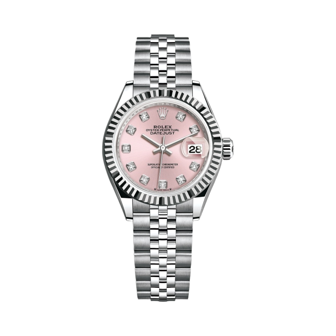 롤렉스 레이디-데이트저스트 28mm 279174 핑크 다이아 셋팅 쥬빌리(Rolex Lady-Datejust 28mm 279174 Pink Diamond-Set Jubilee)