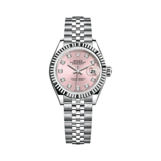 279174 Rolex Lady-Datejust 28mm 279174 Pink Diamond-Set Jubilee