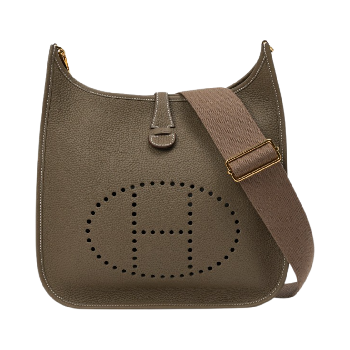 에르메스 에블린 III 29 클레망스 & 골드 하드웨어 에뚜쁘(Hermes Evelyne III 29 Bag Clemence & Gold Etoupe)