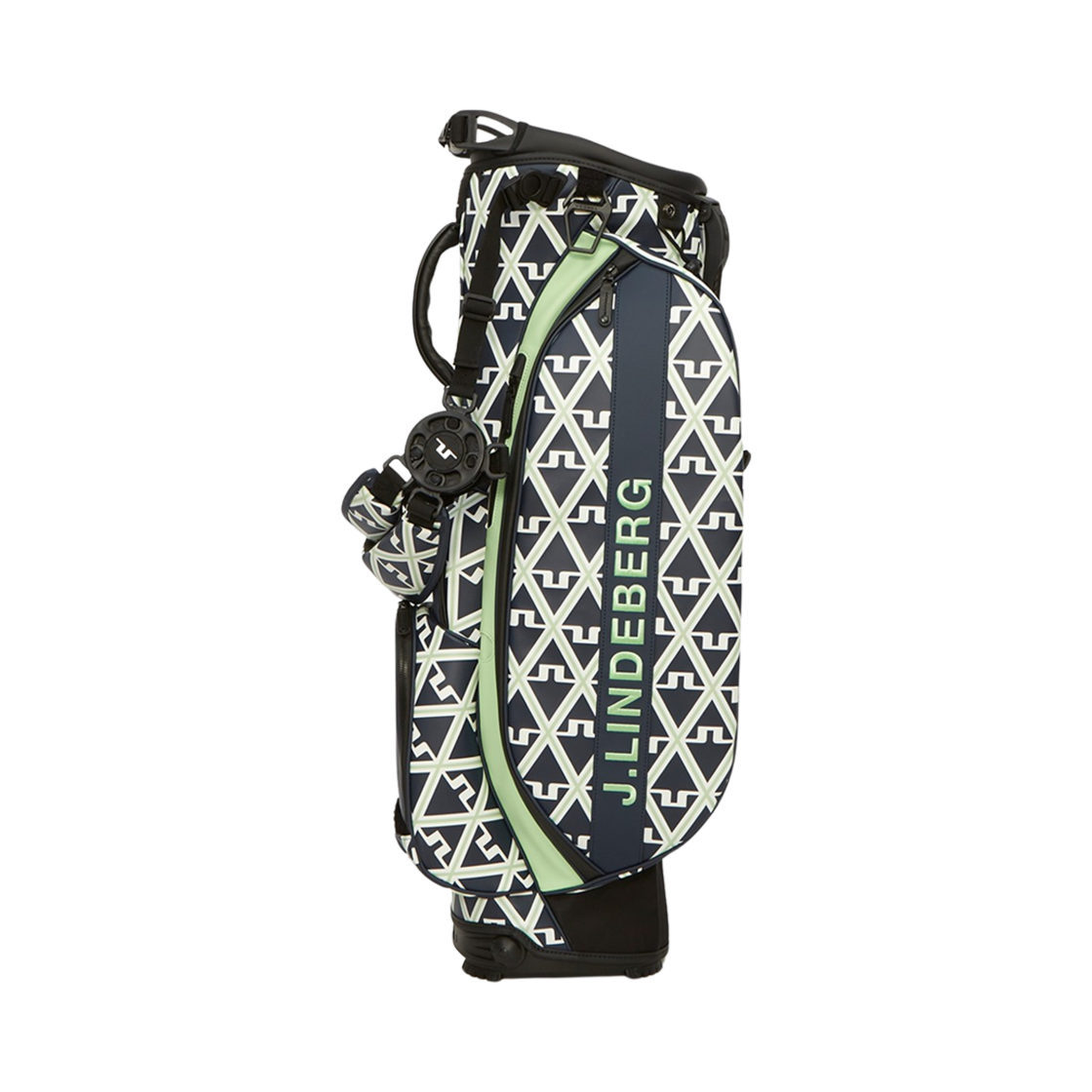 제이린드버그 플레이 스탠드백 지오 네이비(J.Lindeberg Play Stand Bag Geo Navy)