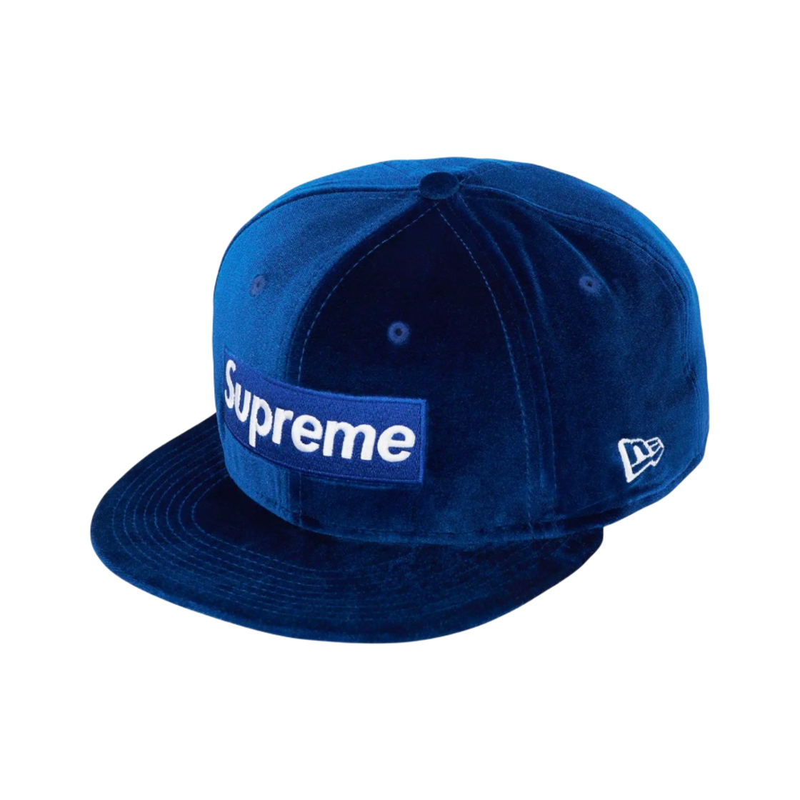 슈프림 뉴에라 벨루어 박스로고 네이비 - 22FW(Supreme New Era Velour Box Logo Navy - 22FW) - 2