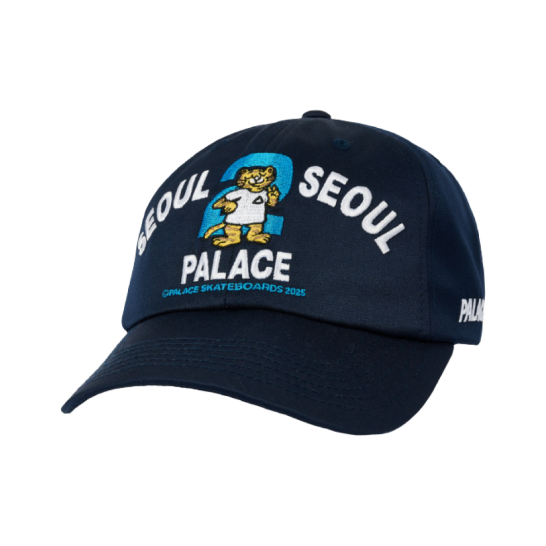 팔라스 서울 2 서울 6-패널 캡 네이비 - 25SS(Palace Seoul 2 Seoul 6-Panel Cap Navy - 25SS)