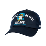 Palace Seoul 2 Seoul 6-Panel Cap Navy - 25SS
