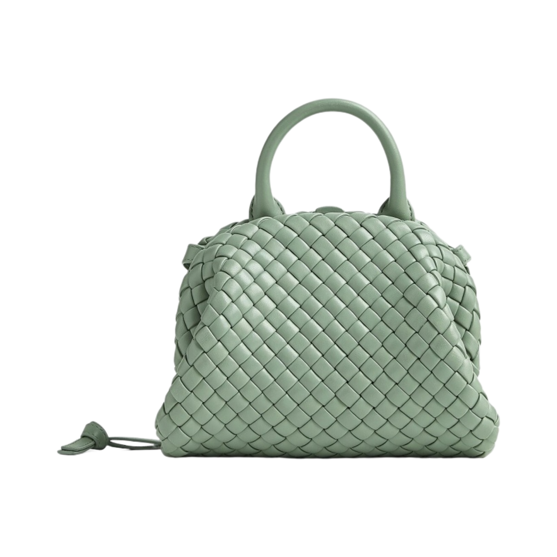 709465V01D13403 Bottega Veneta Mini Handle New Sauge - 대표 이미지 #1