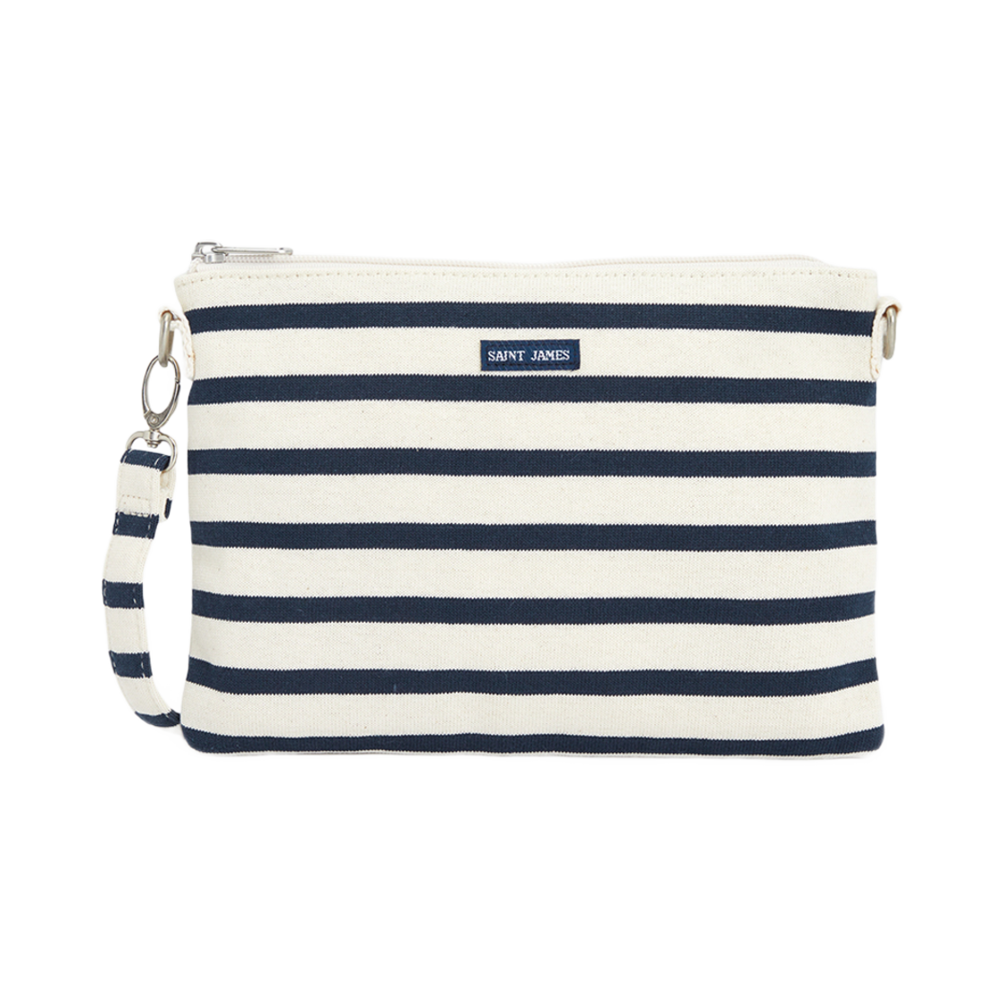 세인트 제임스 파우치 크로스백 네이비 아이보리(Saint James Pouch Cross Bag Navy Ivory)