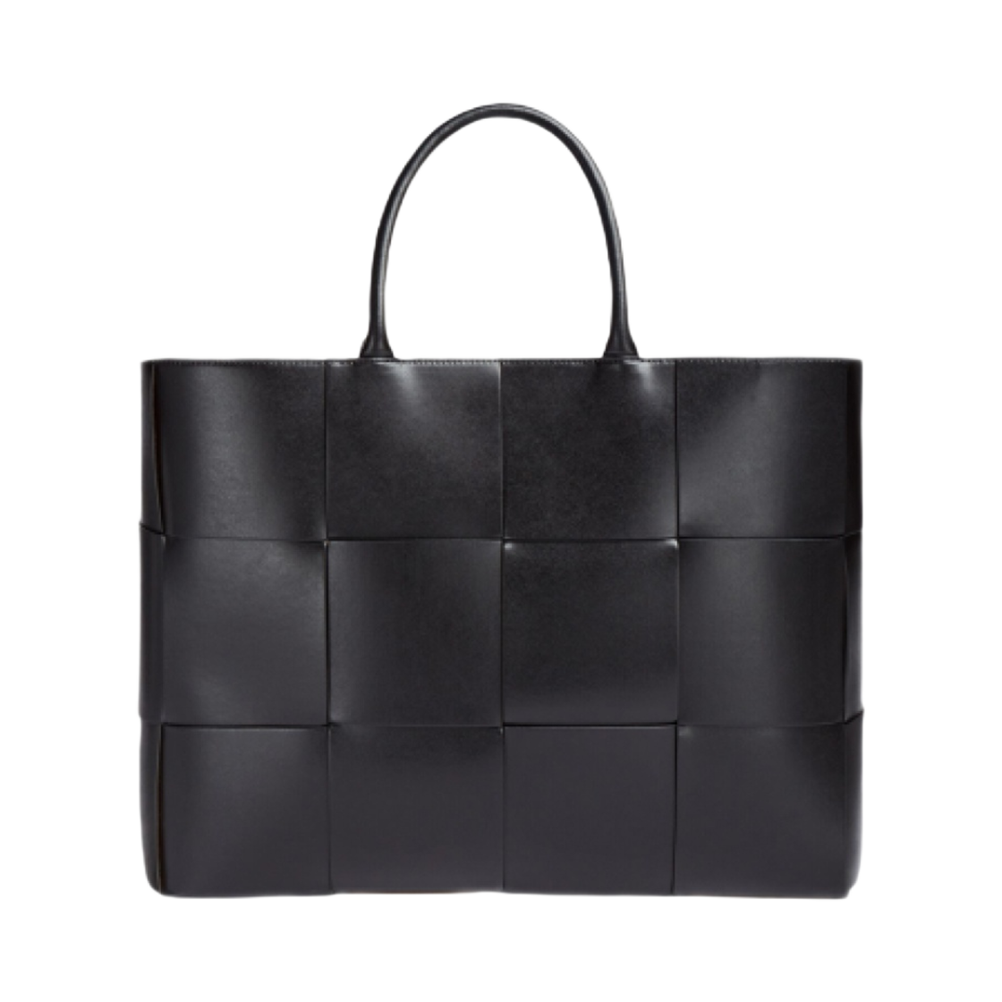 608608VB1K01000 Bottega Veneta Large Arco Tote Bag Nero - 대표 이미지 #1