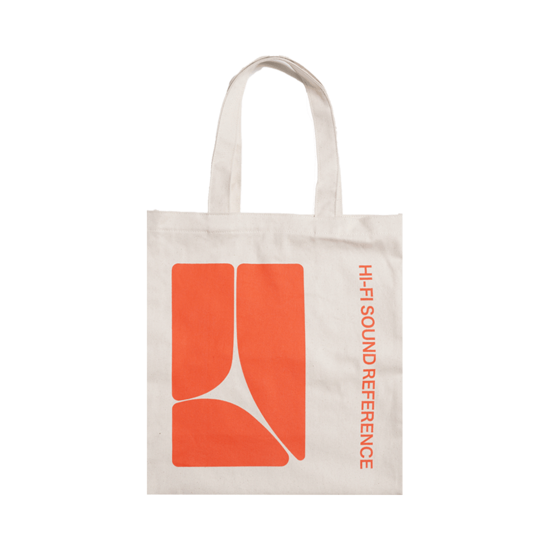 하이파이 사운드 레퍼런스 로고 에코백 내추럴(Hifi Sound Reference Logo Eco Bag Natural)