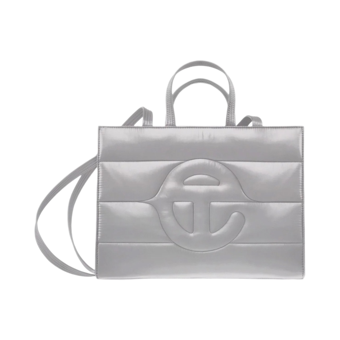 텔파 미디움 퍼프 쇼핑백 그레이(Telfar Medium Puff Shopping Bag Grey) - 1