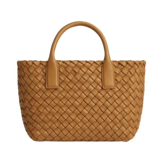 Bottega Veneta Mini Cabat Caramel
