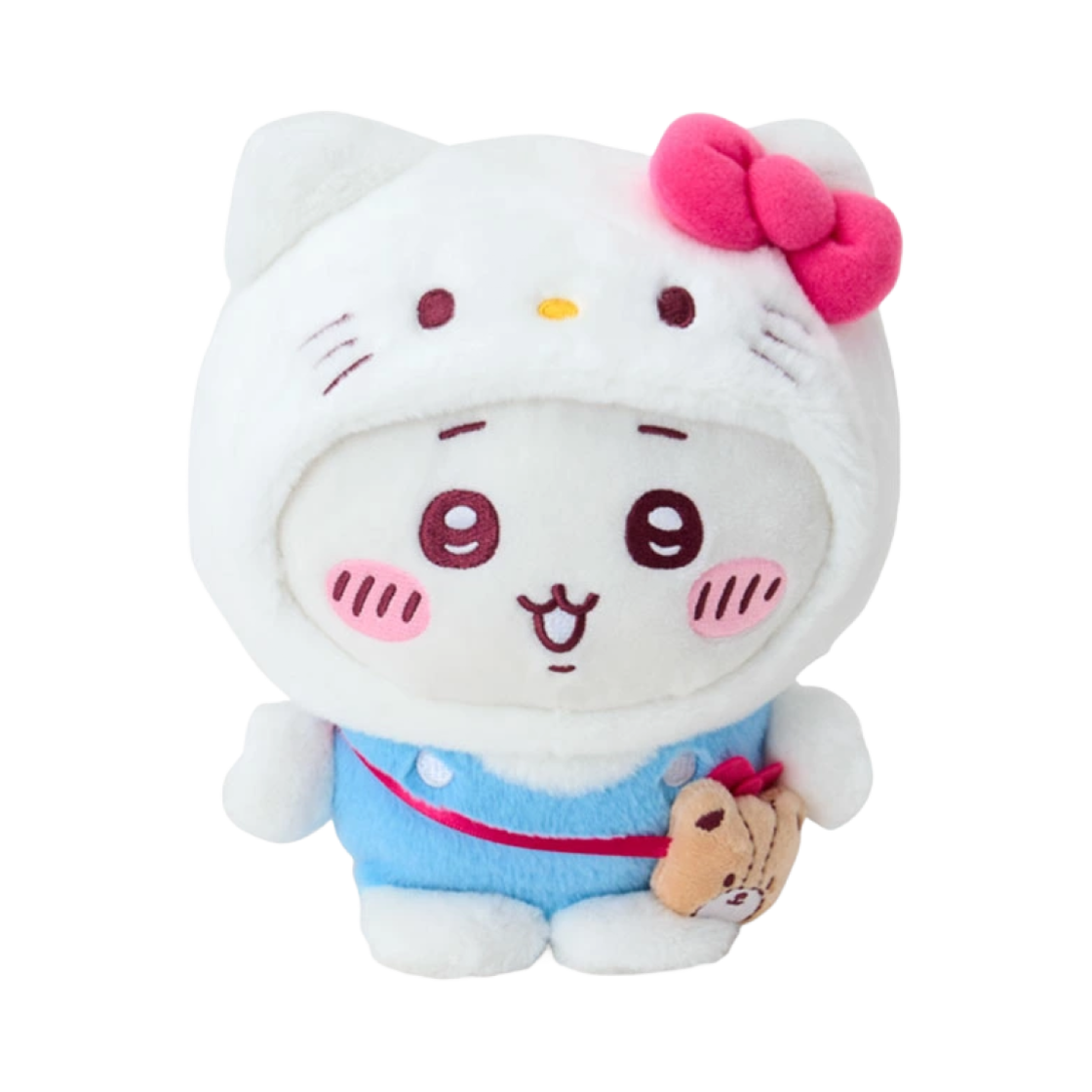 산리오 x 치이카와 헬로 키티 치이카와 봉제 토이 치이카와(Sanrio x Chiikawa Hello Kitty Chiikawa Stuffed Toy Chiikawa)