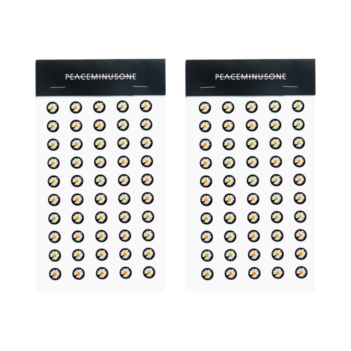 - Peaceminusone PMO Epoxy Sticker #1 Multi (Set of 2)