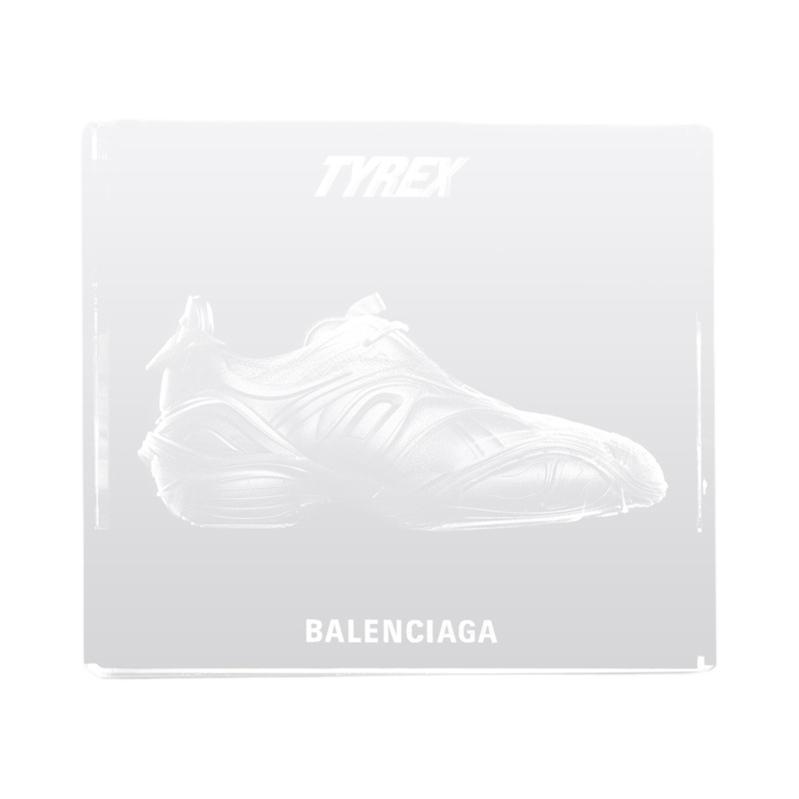 672712T01069002 Balenciaga Tyrex Sneakers Laser Cube Grey